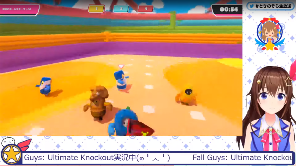 574d2726c94905fd27cfc50145ece1f5 【Fall Guys: Ultimate Knockout】新ギミックに挑戦！先に進めるか！？【#ときのそら生放送】