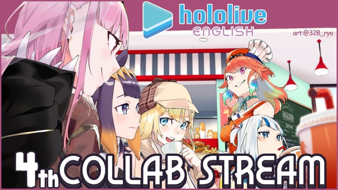 【COLLAB】SNACK TIME! 4th Collab Stream (The Best Number) #hololiveEnglish #holoMyth