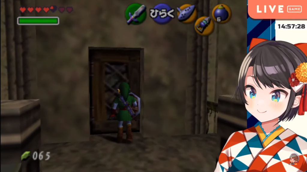 2020 11 30 14 【#4】ゼルダの伝説時のオカリナ:The Legend of Zelda: Ocarina of Time【ホロライブ/大空スバル】