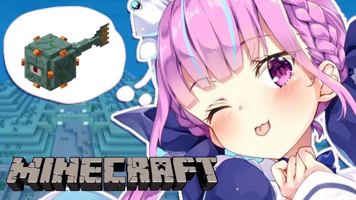 【Minecraft】海底5000ｍ【湊あくあ/ホロライブ】