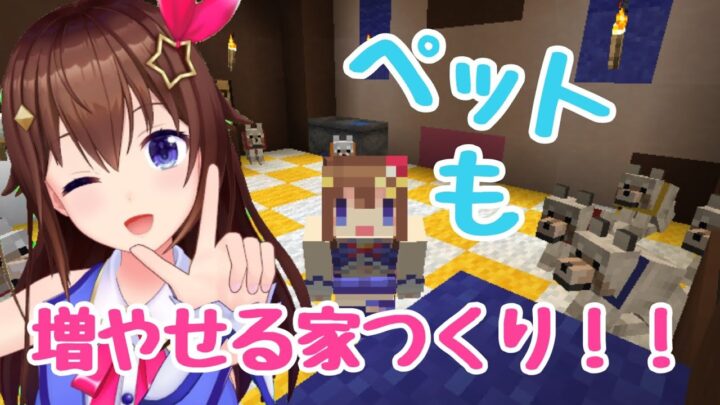 【Minecraft】ペットがもっと欲しい計画！！【#ときのそら生放送​】