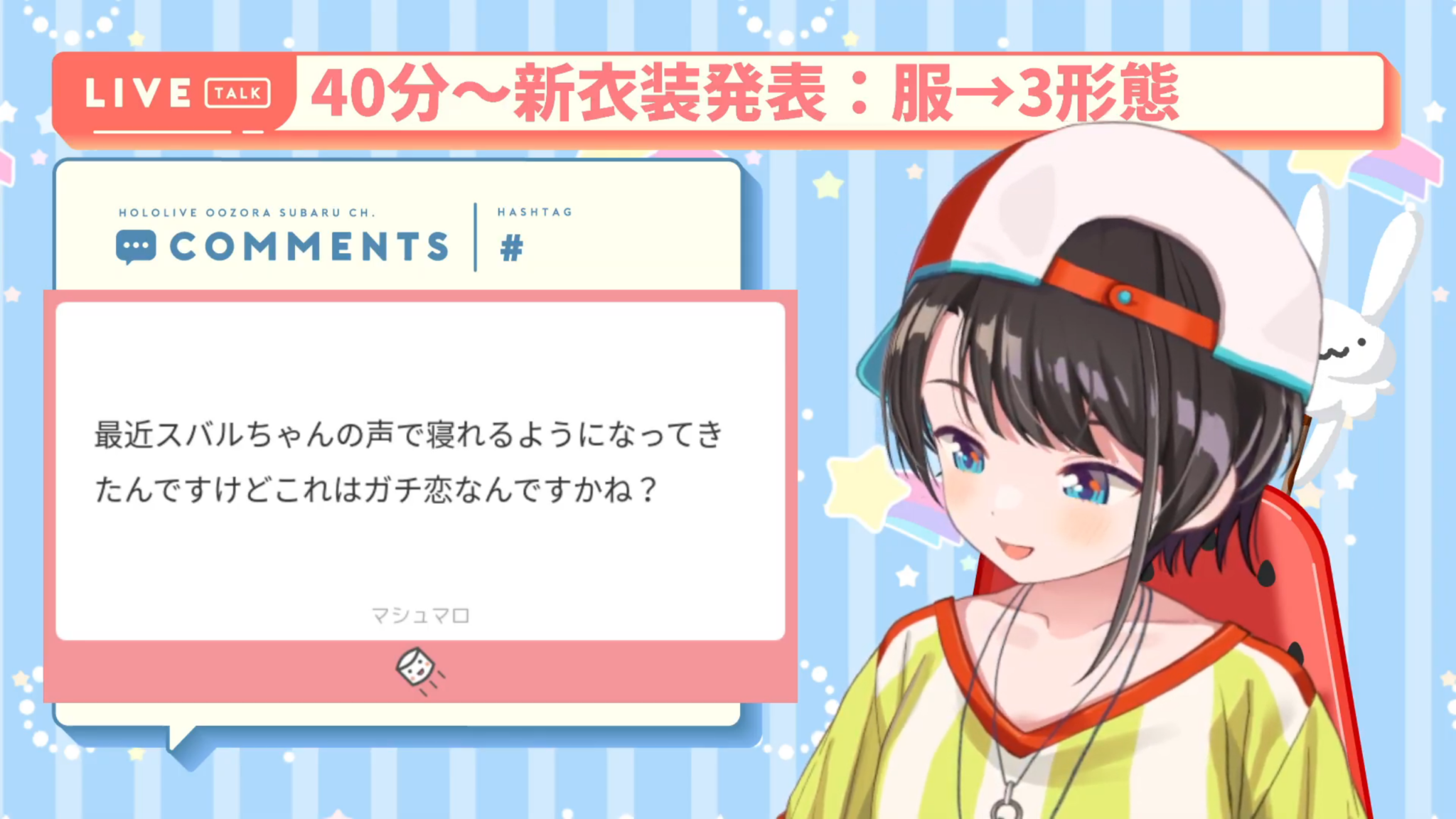 ホロライブ 大空スバル 活動三周年記念 フルセット（ホワイト