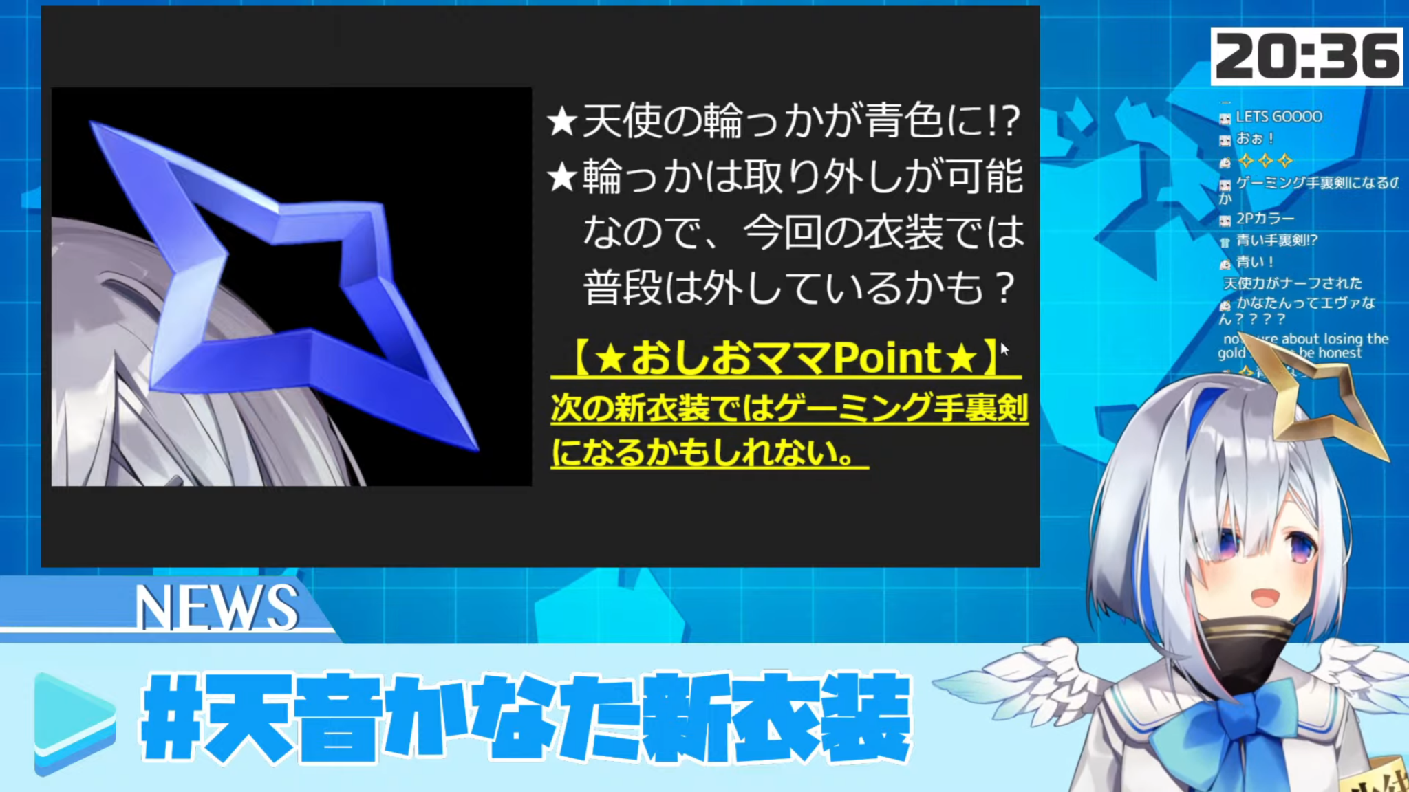 天音かなた 等身大水着タペストリー ホロライブ hololive おしおしお