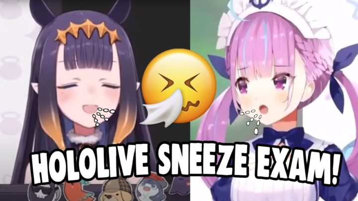 Can You Guess The Hololive Member By Their Sneezes! | Hololive Sneeze Exam (Ft. Twitch Chat) くしゃみでホロライブメンバーを当てられるか！？Koe-Ojisanのホロライブくしゃみ検定！！