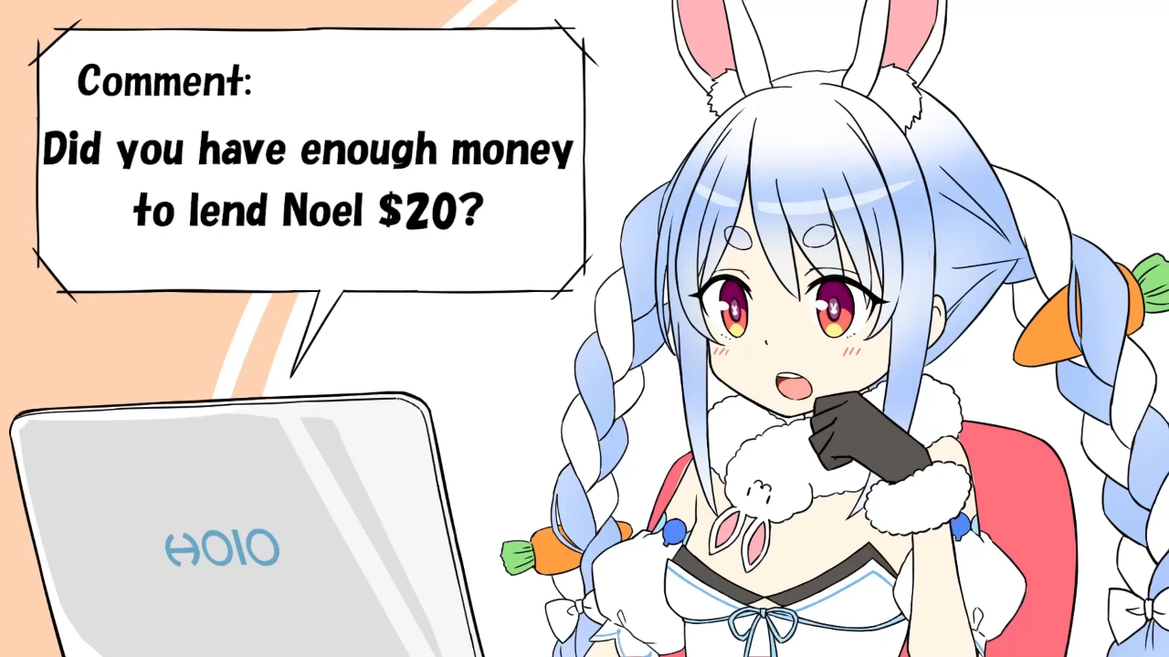c03bb0fcb78081c127dc6c1a576287c8 Goofy Noel went back for wallet and came back with phone【Hololive Animation/Eng sub】