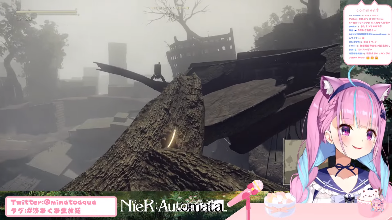 c8d227be50971f5385601f80308a4942 【NieR：Automata】Part 1：Weight of the World…※ネタバレあり【湊あくあ/ホロライブ】