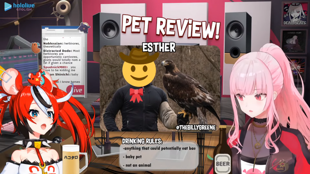 609a079b8dc3f46c88aa038754e9101c パス太郎デビュー！！【PET REVIEW】Drinking and Checking Out Your Cute Friends! with Baelz Hakos #baecalliopetreview