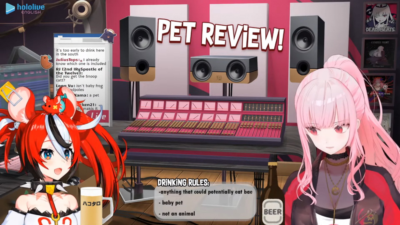6e903d603bdcb4804a20b619f6d214a1 パス太郎デビュー！！【PET REVIEW】Drinking and Checking Out Your Cute Friends! with Baelz Hakos #baecalliopetreview