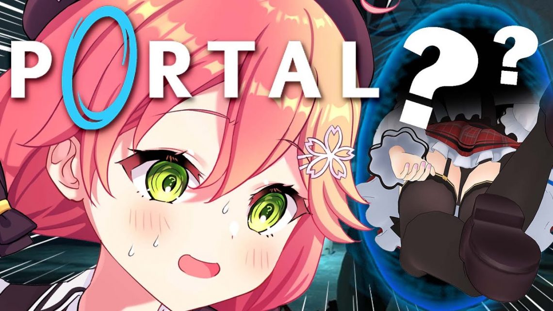 【 Portal 】クリアまで！はじめてのPortal～沼のその先へ行く～【ホロライブ/さくらみこ】