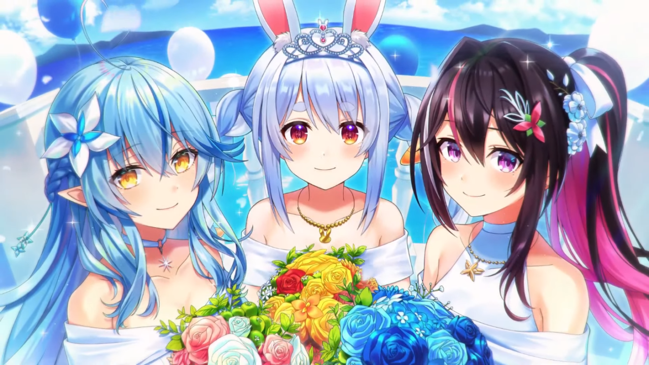新ボイス】ホロライブジューンブライドボイス【雪花ラミィ/兎田